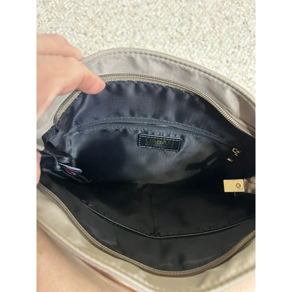 Urban Expressions Crossbody Bag Taupe‎ Neutral Hobo Shoulder Purse